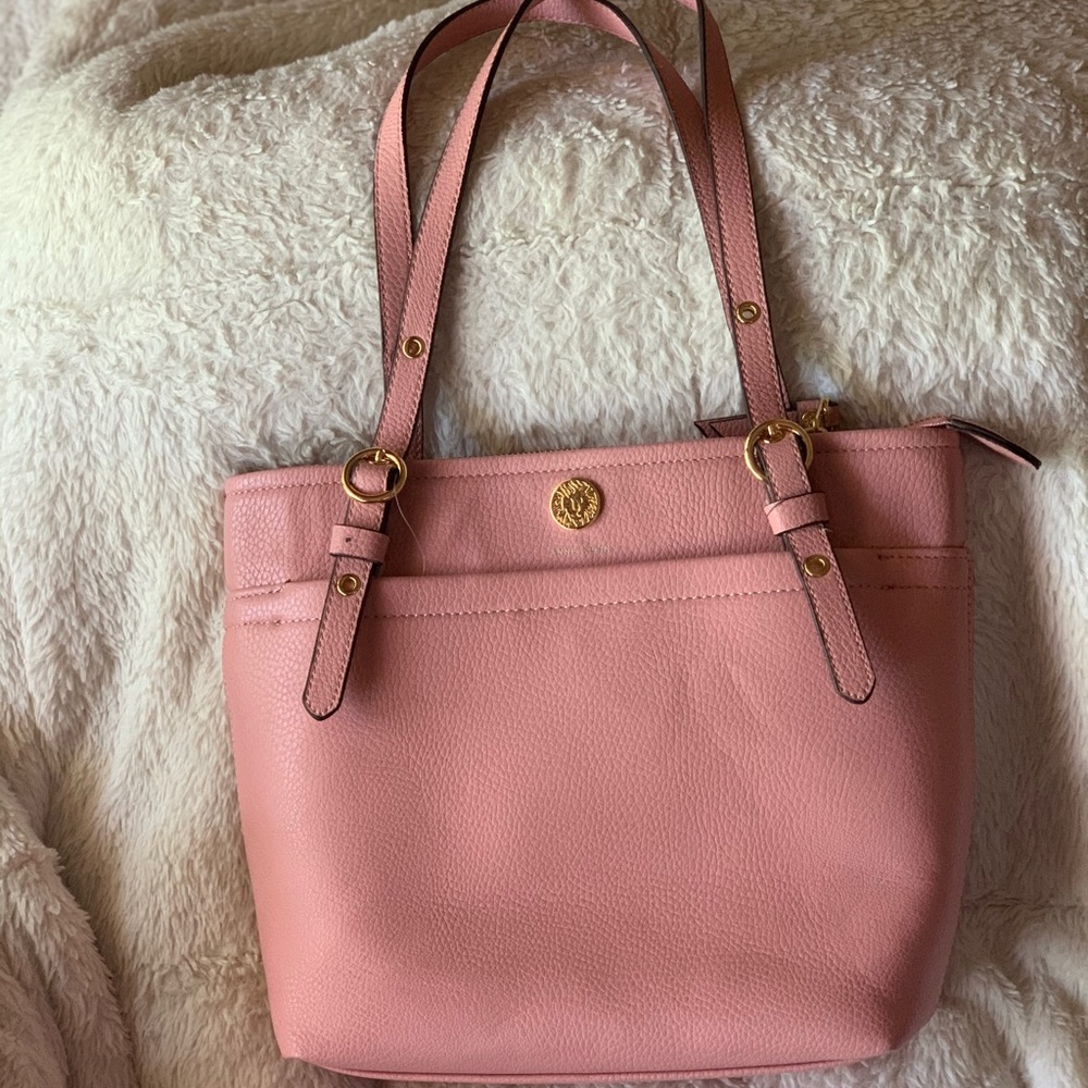 Anne Klein pink purse - Picture 3 of 6